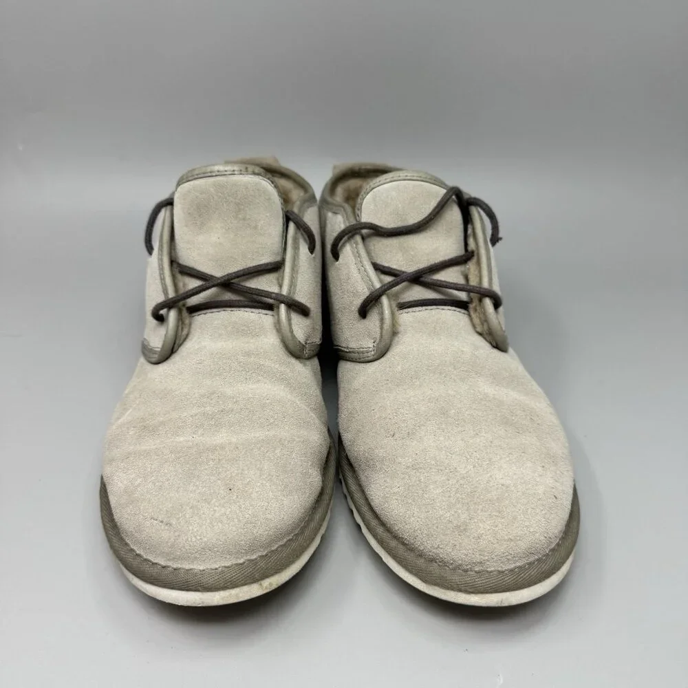 UGG Australia 1016680 Maksim Chukka Desert Gray Suede Bootie Shoes Mens Size 9